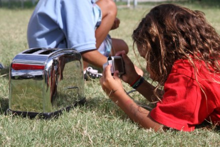 Creative photography at the Wings Drop-in Centre in Wilcannia