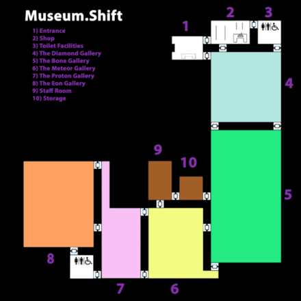 Museum Shift Map